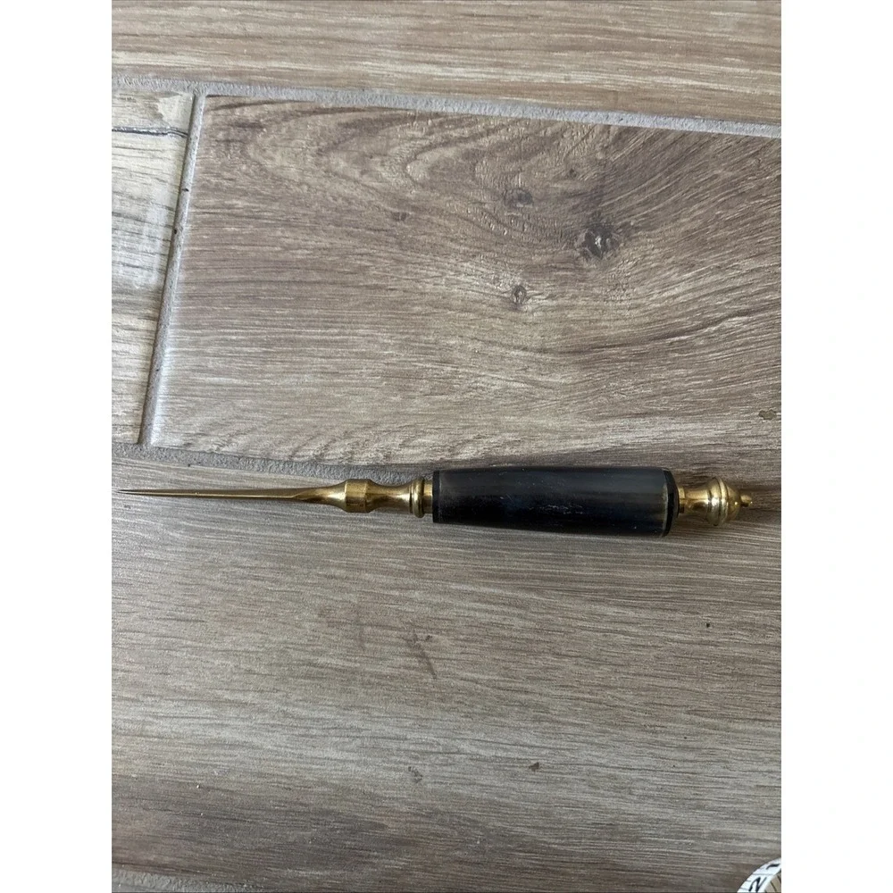 Vintage Letter Opener Brass Handheld Detachable